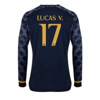Real Madrid Lucas Vazquez #17 Auswärtstrikot 2023-24 Langarm